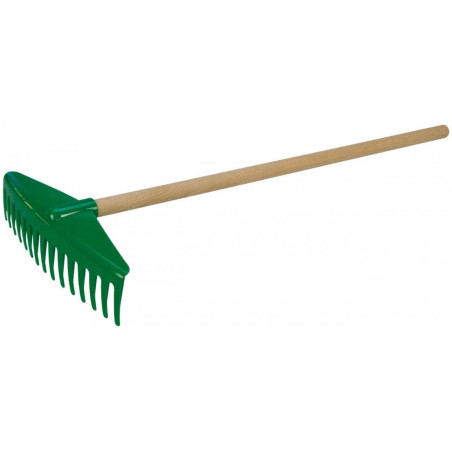 Räfsa med trähandtag 60 cm