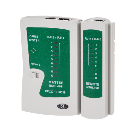 Testare av kablar RJ45, RJ11, RJ12