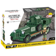Klocki historical collection rolls-royce armoured car 1920 pattern mk i
