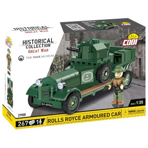 Klocki historical collection rolls-royce armoured car 1920 pattern mk i