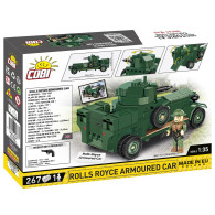 Klocki historical collection rolls-royce armoured car 1920 pattern mk i