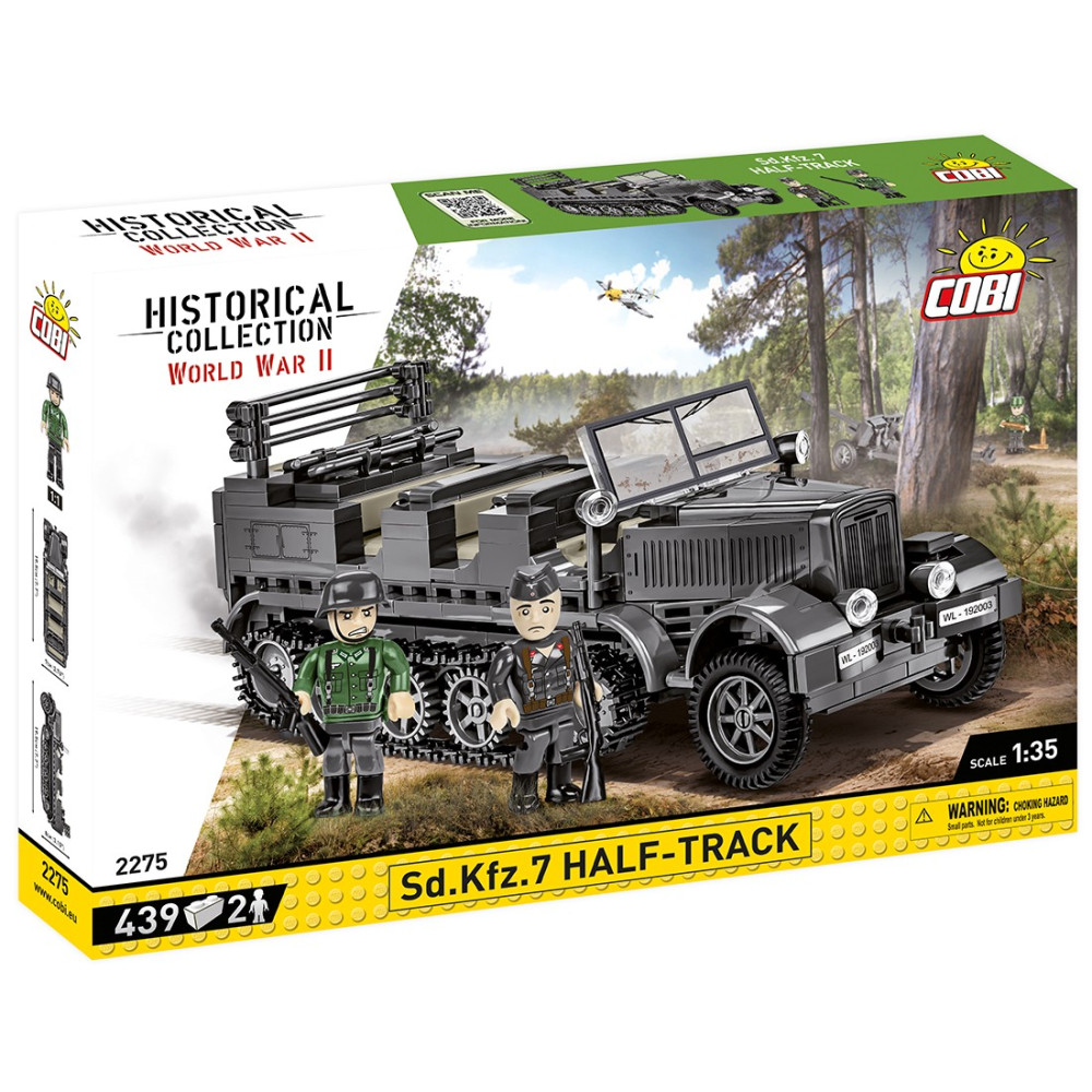 Klocki historical collection sd.kfz. 7 half-track