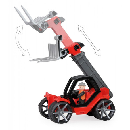Teleskopisk laddare 34 cm truxx2