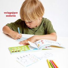 Häftet med logiska lekar för barn i åldrarna 4-5 år.