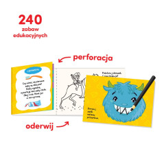 Häftet med logiska lekar för barn i åldrarna 4-5 år.