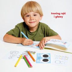 Häftet med logiska lekar för barn i åldrarna 4-5 år.