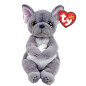 Maskot hund grå Wilfred 15 cm