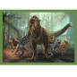 Pussel 4-i-1 farliga dinosaurier Jurassic World