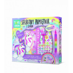 Dagbok hemlig meddelande enhörning