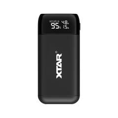 Laddare / Powerbank för 18650-batterier XTAR PB2S
