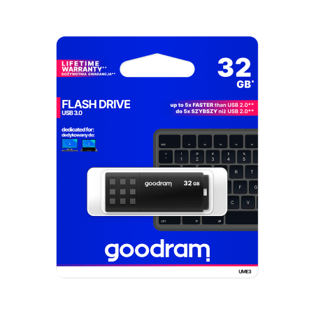 66-308- USB-minne 32 GB Goodram UME3 USB 3.0