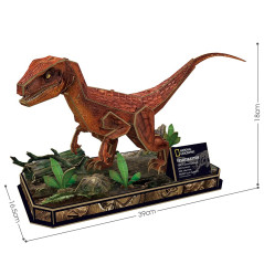 Pussel 3D National Geographic - Velociraptor | HandlaSmidigt.se