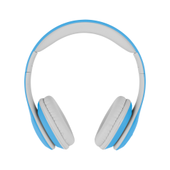 Trådlösa hörlurar för barn Kruger&Matz modell Street Kids, blå färg.