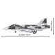 Klocki armed forces saab jas 39 gripen e 480 klocków