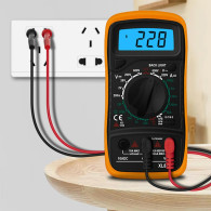 AG102D Multimeter xl830l + 2 röda prob.