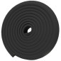 AG444B Band med säkrade hörn svart 2m tjock