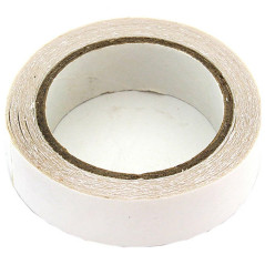 AG444B Band med säkrade hörn svart 2m tjock