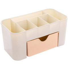 AG605A Organizer för vit-rosa kosmetika | HandlaSmidigt.se