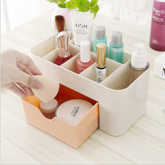 AG605A Organizer för vit-rosa kosmetika | HandlaSmidigt.se