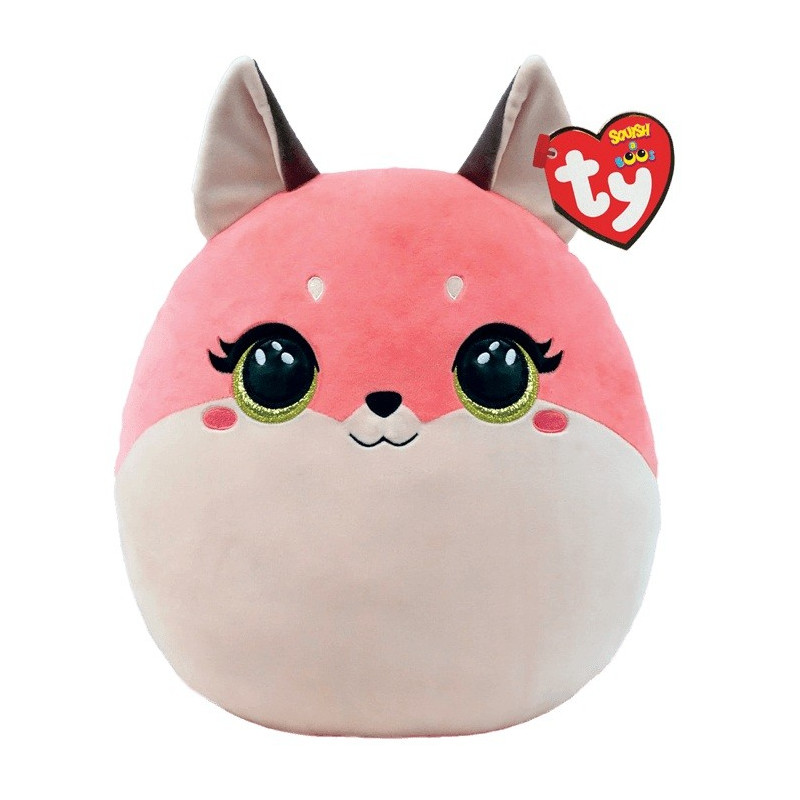 Meteor kudde räv rosa roxie 22 cm