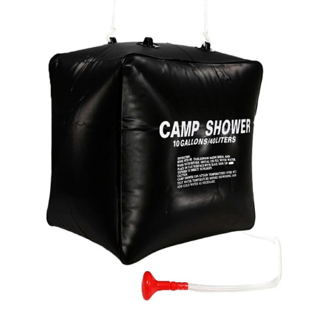 AG242A Solardusch för camping 40 liter