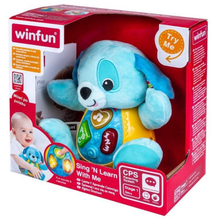 Interaktivt gosedjur - kramhunden Skällis