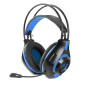 EGH420B Esperanza gaming headset med mikrofon Deathstrike blå.