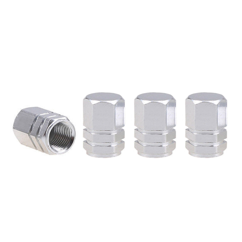 Aluminiummuttrar för ventiler, silverlock, 4 st, amio-02236. Aluminiummuttrar för ventiler, silverlock, 4 st, amio-02236.