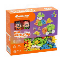 Våffel mini klossar - Sophantering 148 delar