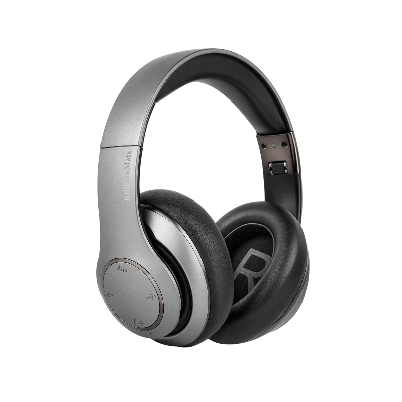 Trådlösa hörlurar Kruger&Matz modell Street 3 Wireless, grafitfärgade