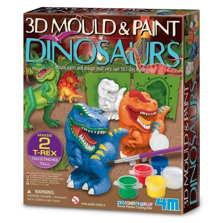 Kreativt set gipsavgjutningar - dinosaurier | HandlaSmidigt.se
