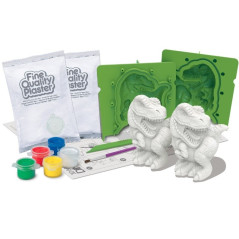 Kreativt set gipsavgjutningar - dinosaurier