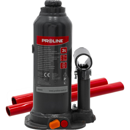 Hydraulisk pelarlyft 3 ton, 188-363 mm (2,8 kg) CE Proline