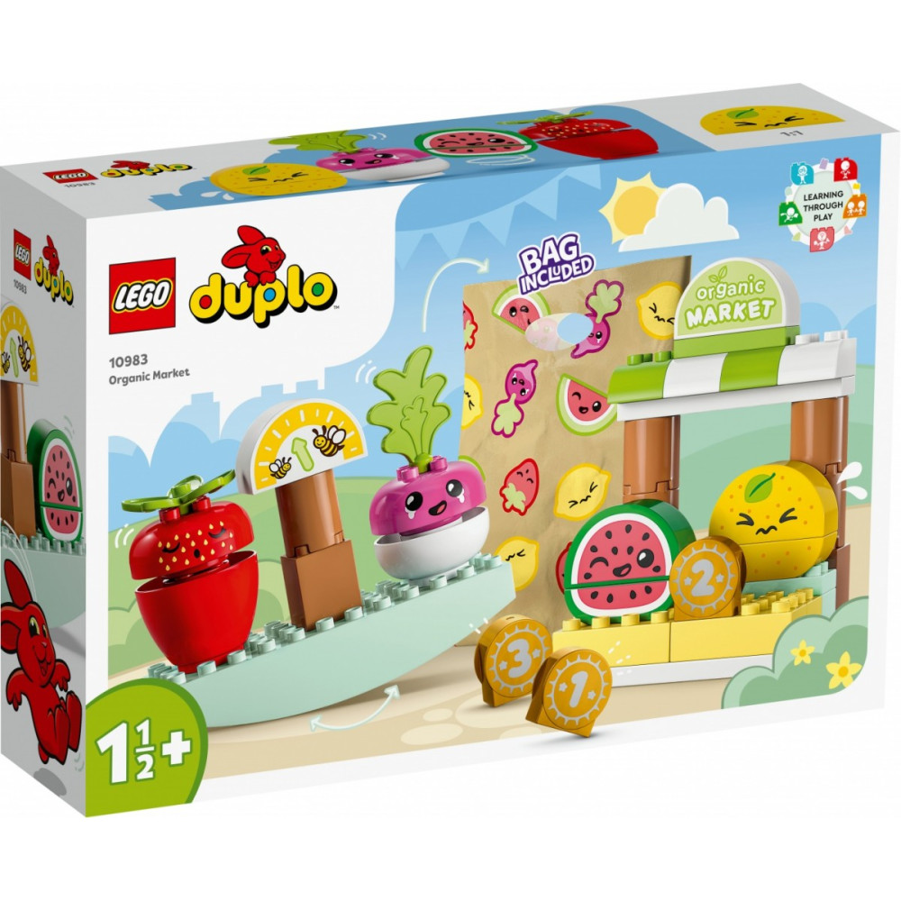 Klocki duplo 10983 ryneczek bio