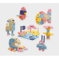 Klocki mini waffle - podróżnik 200 elementów