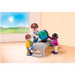 Set med figurer city life 70314 skolbox | HandlaSmidigt.se