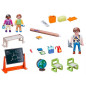 Set med figurer city life 70314 skolbox