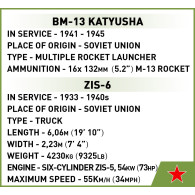 Klocki bm-13 katyusha (zis-6)