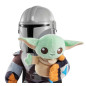 Gosedjur med Star Wars-funktion från klanen av de två grogu och mandalorianen.