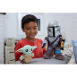 Gosedjur med Star Wars-funktion från klanen av de två grogu och mandalorianen.