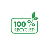 Behållare med lock PlastTeam ProBox Recycle QR 14L svart