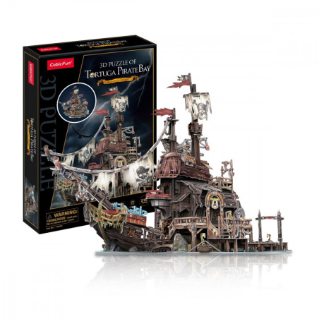 Pussel 3D - piratviken | HandlaSmidigt.se