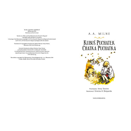 Boken om Nalle Puh. Nalle Puh's stuga.