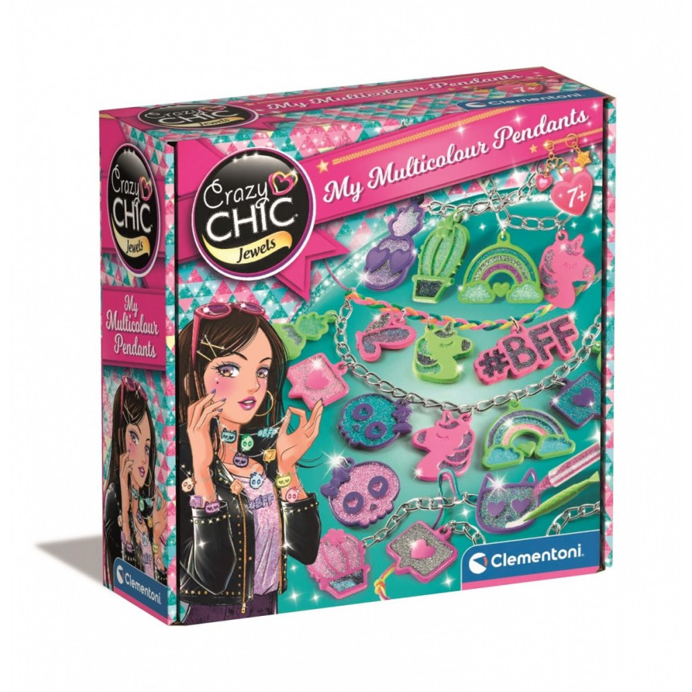 Set crazy chic - färgglada charms Set crazy chic - färgglada charms