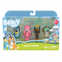 Figurerna Bluey 4-pack vänner | HandlaSmidigt.se