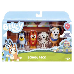 Bluey figurer 4-pack skolpaket | HandlaSmidigt.se