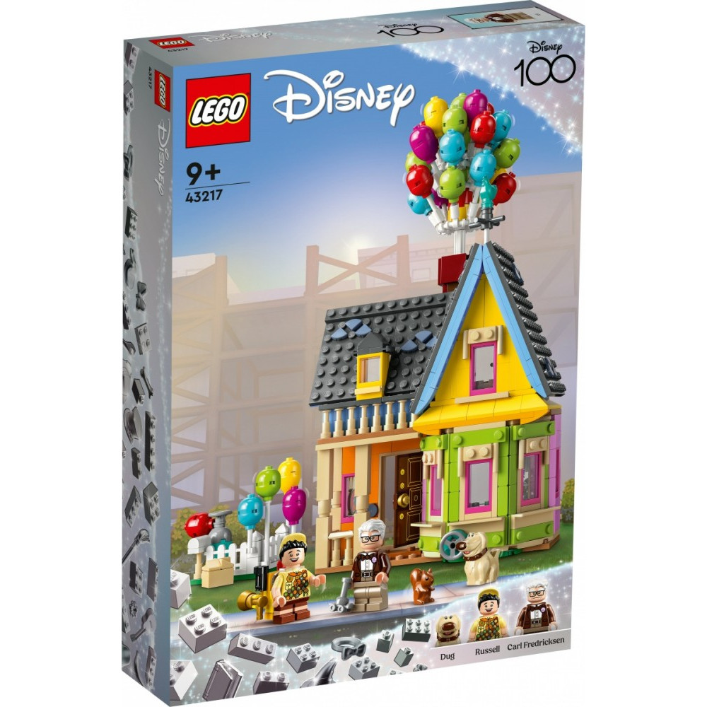 Klossar Disney Classic 43217 hus från filmen Upp!