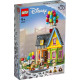 Klocki disney classic 43217 dom z bajki odlot