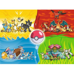 Pussel med 150 Pokémon-element