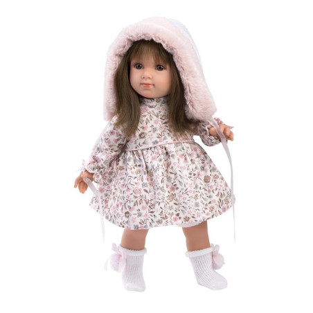 Dockan är 35 cm lång.